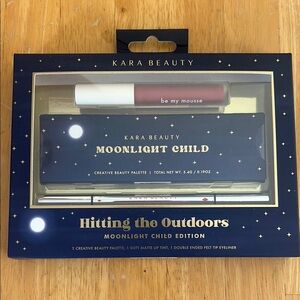 KARA BEAUTY eye makeup set, lip tint and eyeliner